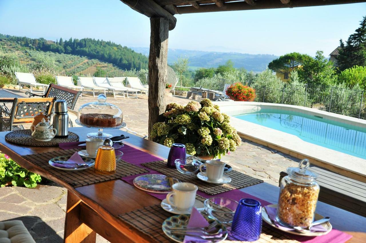 Agriturismo La Villa Romita Tavarnelle Val di Pesa Eksteriør bilde